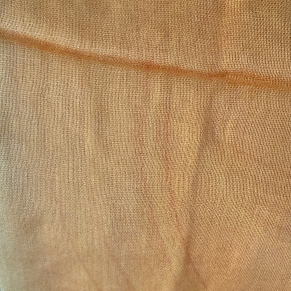Elegant Gold and Orange Scarves - Picture 7 of 7